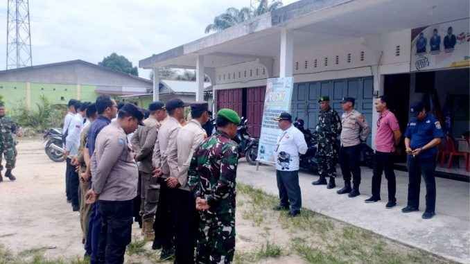Panwaslu Apel Bersama Forkopimcam Berharap Pilkada Siak 2024 Tetap Kondusif